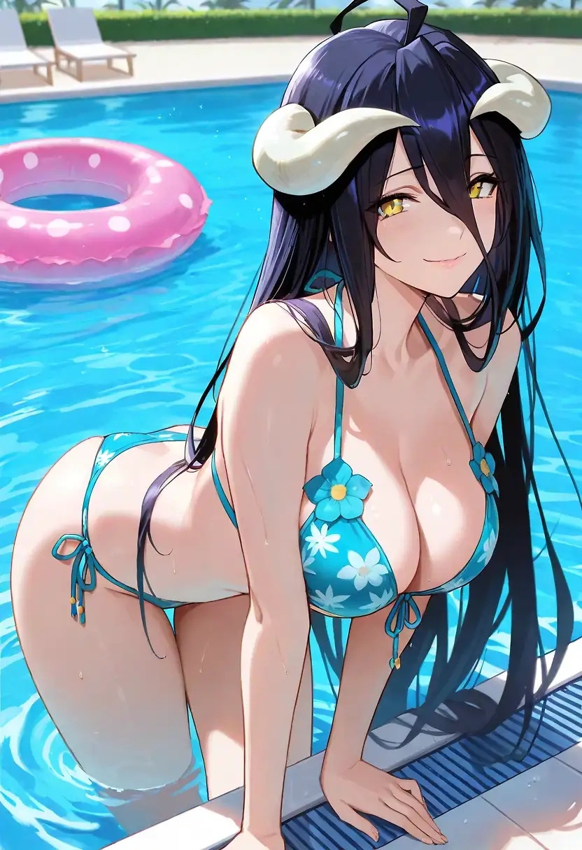 Summer Pool Girls