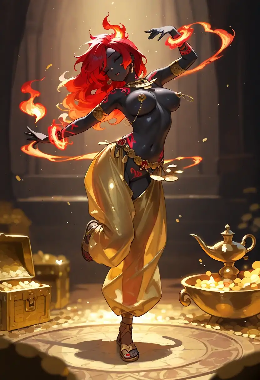 The Fiery Dancer