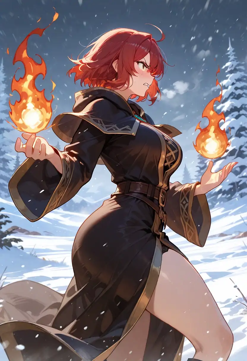 AI art "Fantasy waifus"