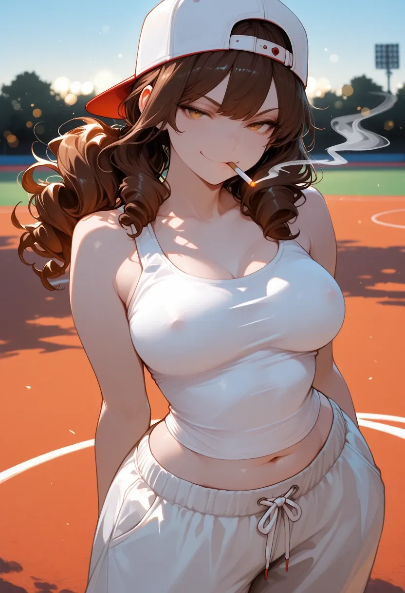 Here is Athena, a rugby woman...