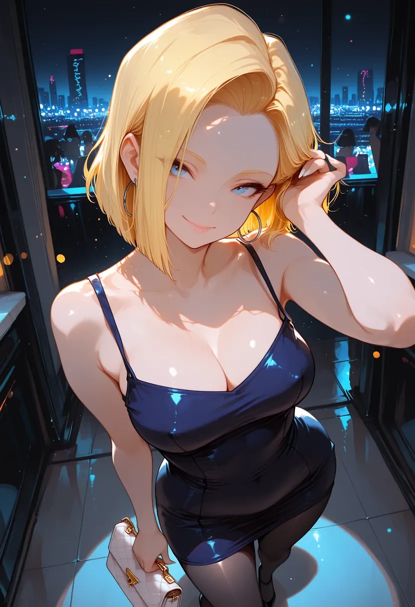 Android 18: Bar Meet