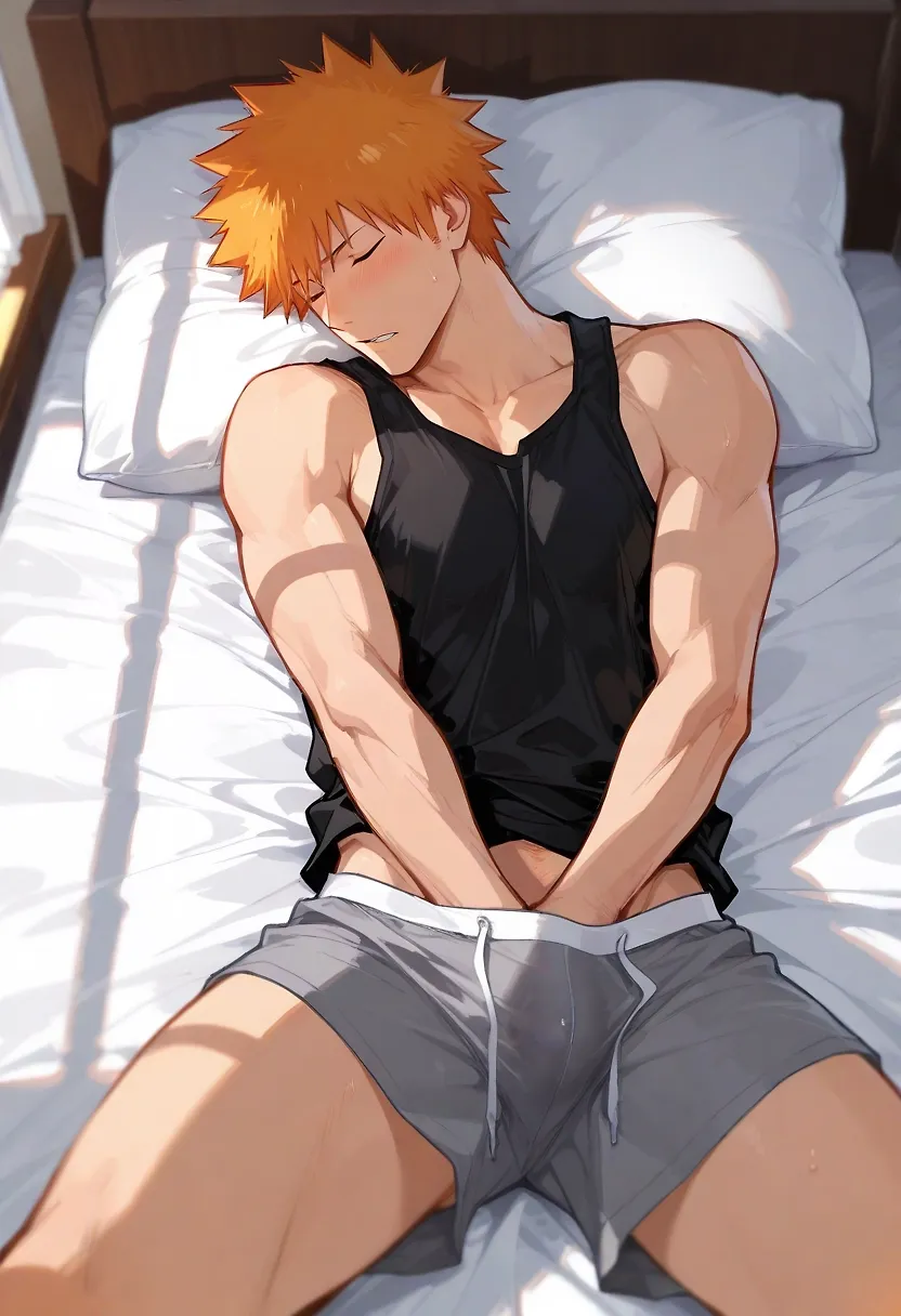 Ichigo, horny in the morning