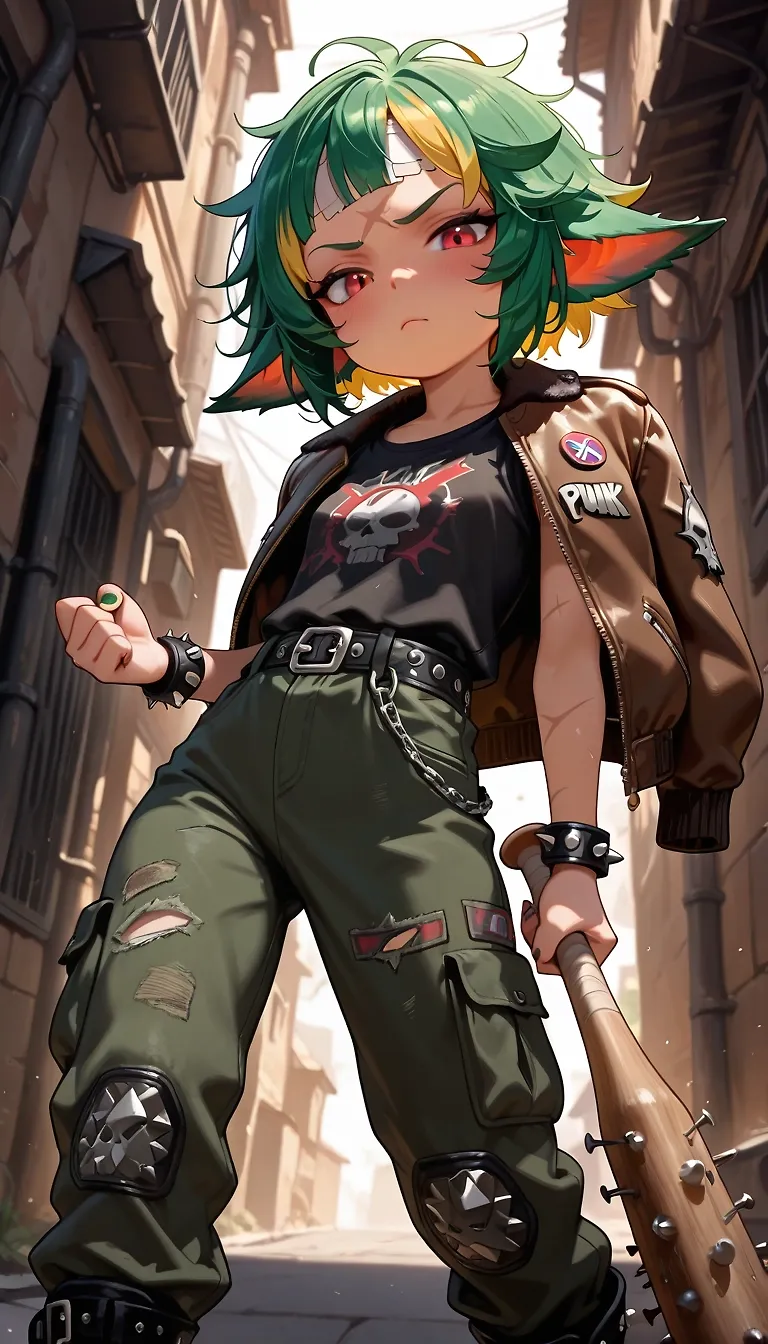 Punk yordle-girl