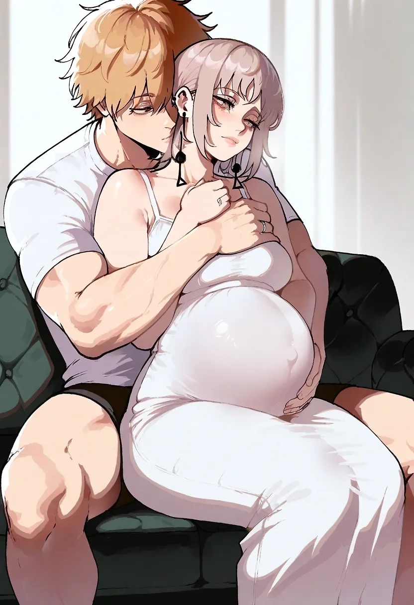 AI art "Denji x Lil D Married Life"