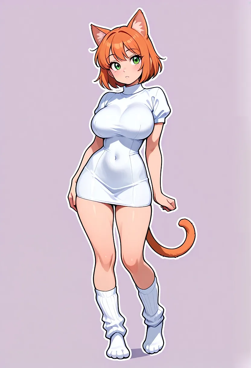 AI art "Cat Girls volume 1" with user description "Thank you all! Comment thoughts <3"