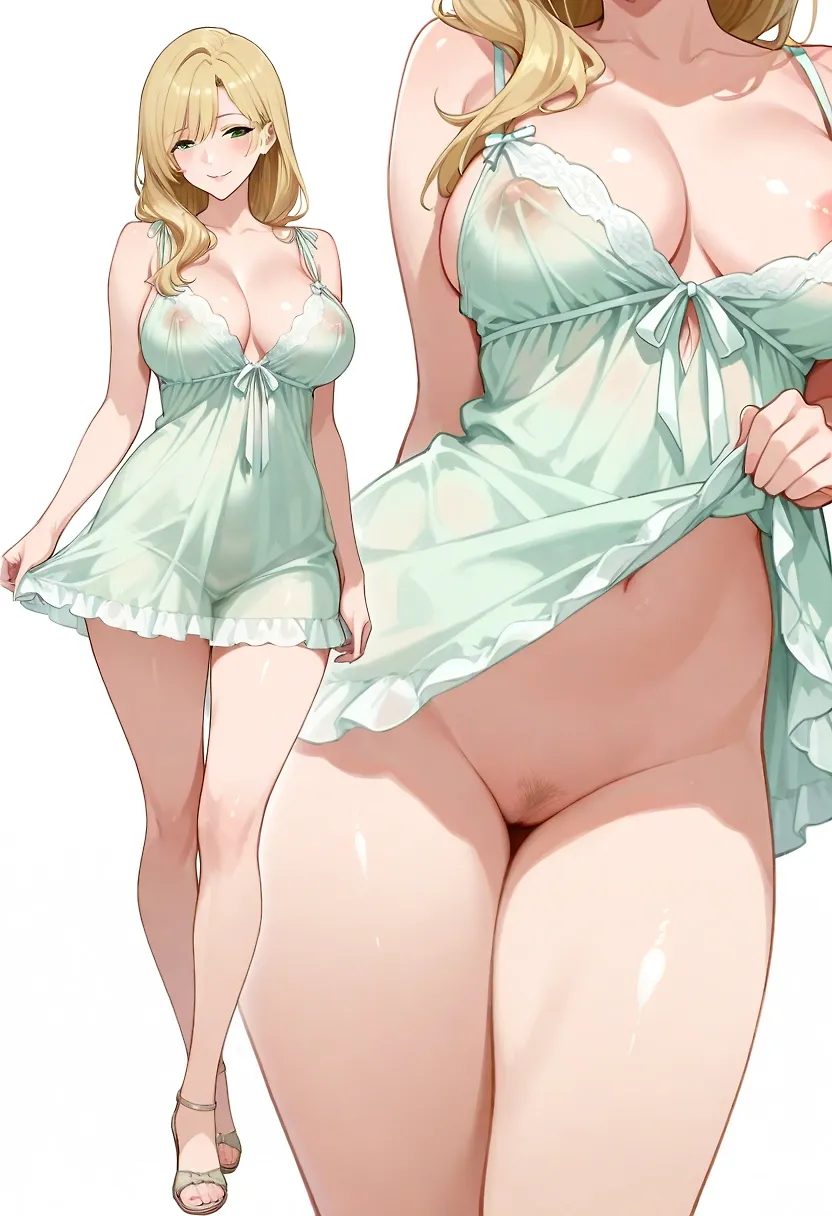 Bed time dress