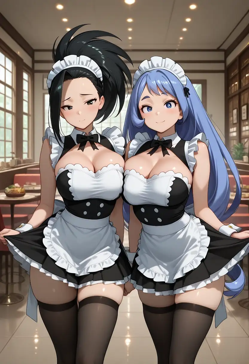Who is supposed to serve you? Momo or Nejire?