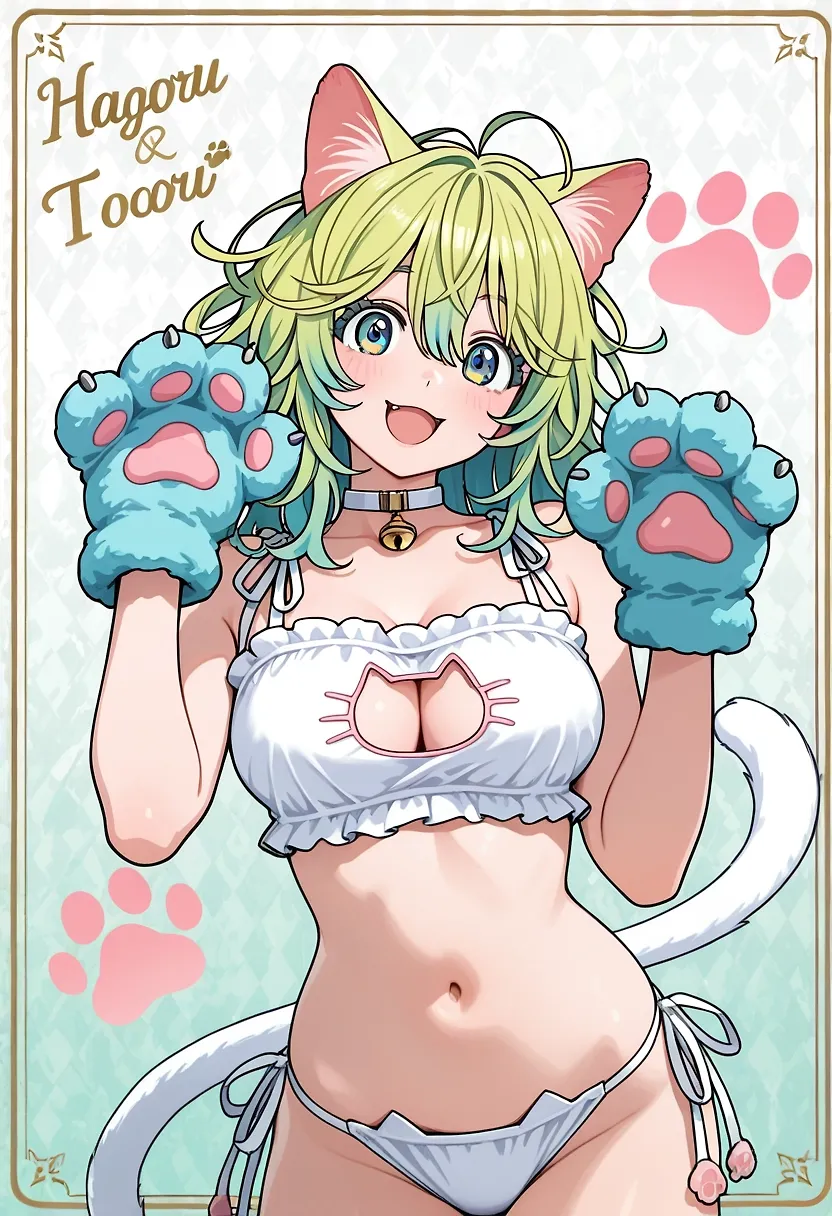 AI art "Waifu TCG – My Cat Edition" with user description "Just a small test. Would you like to see more cards?

@gildenstein @hollenwulf @octavian @peterco
@warmicestudios @casca_kirei-onna 
@bad77 @a_casual_prompter @parda @terror2
@goobygubby @cro_bo @varcolac @smut317 
 @saltymajor778 @zesoul @reptorn"