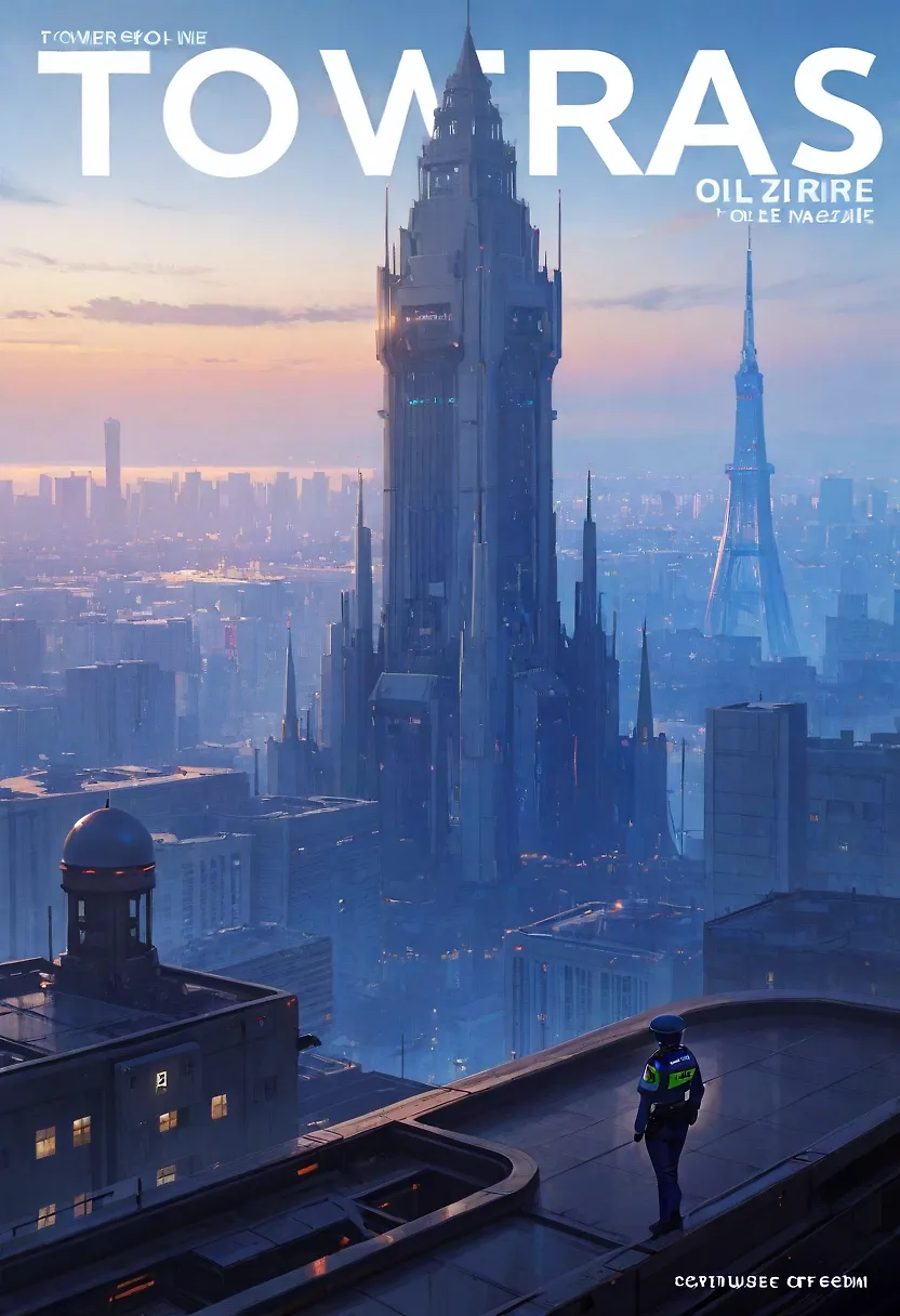 AI art "Mega Tokyo 2032 AD File 0.1: Prolog Part 2" with user description "File 0.1: Prolog Part 2
Classified: Top Secret

So this is it, the headquarter of the police in Mega Tokyo the AD Police Tower. I've to admit it's quite impressiv. The buildings entrence is a large windowed gate, it opened as i step trough it. In the large entery hall is much going on, many police officers are going about their work. It's quite noisy, i can't even hear myself think. I had no idea they were so busy, as a secret unit, we wouldn't normally come into contact with that. Ah there is the reception desk may i can find out here where i've to go. As i get near the desk the officer behind take notice of me and beckons me over.

Officer: Ah miss Amano, good morning. I hope recovered well from your injuries?
Hana: Good morning, yes i feel much better, thank you. Do we meet before?
Officer: No ma'am, but it's my job to know who enter this building.
Hana: Impressiv, anyway would you please tell where i can find the homicite office? I don't want to late at my frist day.
Officer: I fear i can't do that, the chief wants to see you frist.
Hana: The Chief? Can't this wait until I introduced myself?
Officer: His order was unambiguous, i fear. His office is on the top floor, please take the elevator on the left side of reception.
Hana: Allright, thank you very much.

He nods and gestures towards the elevator. I'm getting used to the noise level by now. I catch snippets of conversation: "Have seen her arms?" as the elevator doors closing. I push the button for the top floor and the elevator starts moving. I can understand their concern, such cyberware is not widespread. As i reach the top floor i enter a hallway which leads to the chiefs office. I stop at the door and knock. After a few secounds the chiefs voice, invites me in. I grab the door handle and open the door. Shit did i just broke the door handle? I've to watch the force level of what i grab, i hope i won't harm somebody. The chief is sitting on a couch, he is watching as i enter the office. I salute and wait that he take the word.

Chief: Good morning STG Amano, how do feel?
Hana: Good morning Sir, there must a misstake i don't have the rank of STG.
Chief: There is no misstake STG, now you are. After all what happened, that's the least I could do. Please take a seat.
Hana: Thank you Sir!

He gestures to a armchair and i follow his lead.

Chief: You are here, so i can brief you myself. Offically the squat was disbanded, i spread this rumor so the corperation can think they are save. Every member of the squat is now on a undercover mission. Through our whistle blower and the information you gathered during your imprisonment. The divice he wanted to hand over was called OMS, we don't have any reports over it in our files. However the are rumors that it could be related to the boomer cases. Your job at homicite is to find clues for this and find out how many murders are actually committed by boomers. 
Hana: Yes i understand Sir!
Chief: I don't have to remind that the misson is classified as top secret!
Hana: Understood Sir!
Chief: Good, now back to my question. How do feel?
Hana: Better then i thought Sir, i get along with these cyberarms but i've to watch out with the force level. I fear i broke the door handle of your door Sir.
Chief: Don't worry about the door handle. Give it time but let your arm recalibrate, this could be a problem. Allright do you have any questions?
Hana: Sir did heared something from Ryu?
Chief: Yes he is doing fine. I know that you two are related but please hold on a little bit longer, ok?
Hana: Allright Sir.
Chief: That's all for now, go to changing room and take your AD Police vest and introduce you to CAP Tanaka.
Hana: Yes Sir!

I salute again and left his office. On the way to the changing room i take the elevator to the 5th floor and walk down the hallway. I take a look around as i enter until i find a locker with my name on it. Inside is a AD Police vest, i grab it and put it on. I close the locker and went to go. As soon as i step out of the door i running in somebody. Surprisingly i closed my eyes.

???: Hey that hurts, can't you watch out?
Hana: I'm sorry i didn't see you coming.

Before me, a young woman is sitting on the ground nearly shocked as i'm. I give her a hand and lift her up.

Hana: I'm sorry officer... Romanova. I'll more careful from now on.
Officer Romanova: Where did you know my name? I didn't introduce my self yet...
Hana: Your name sign?
Officer Romanova: Oh yes... in that case you are... detectiv Amano.
Hana: Are you injured?
Officer Romanova: What me? No no i'm fine... i be late i've to go now... bye until next time.

She smiled at me and as fast we ran in each other she is gone. Strange woman, now to CAP Tanaka.

You reached the end of this file. Don't forgot to close it if you are finished."