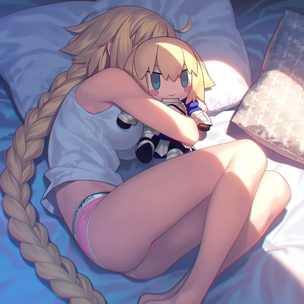 AI art "Jeanne's Favorite Plush"