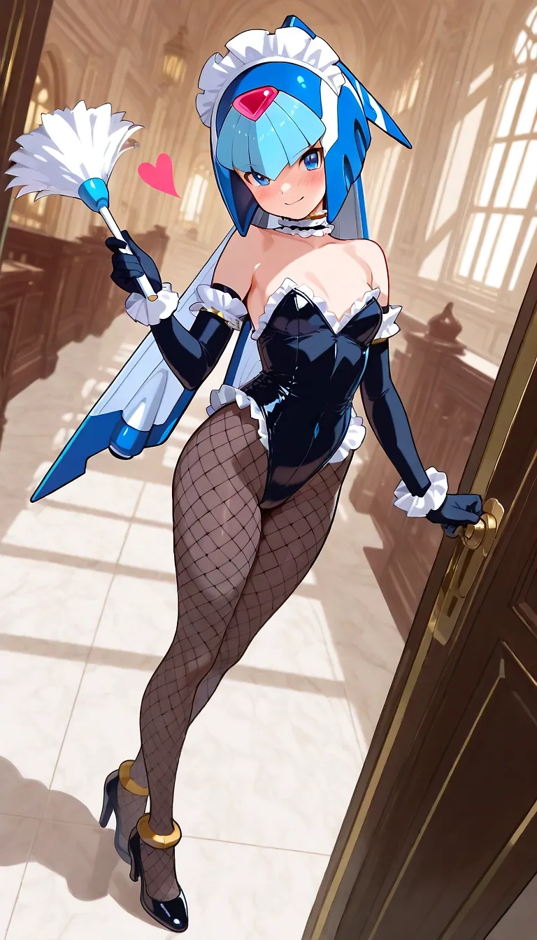 AI art "leotard maid fairy leviathan"