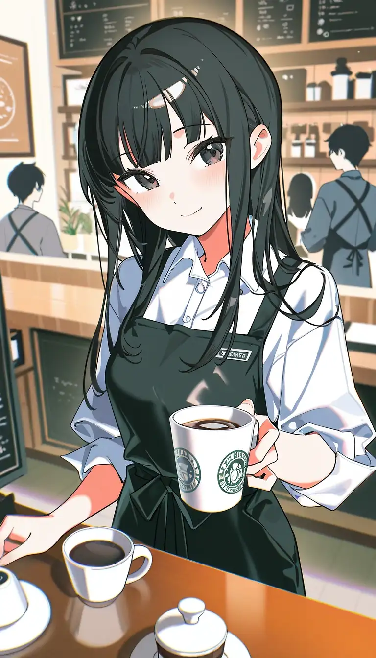 AI art 'Coffee shop baristas'