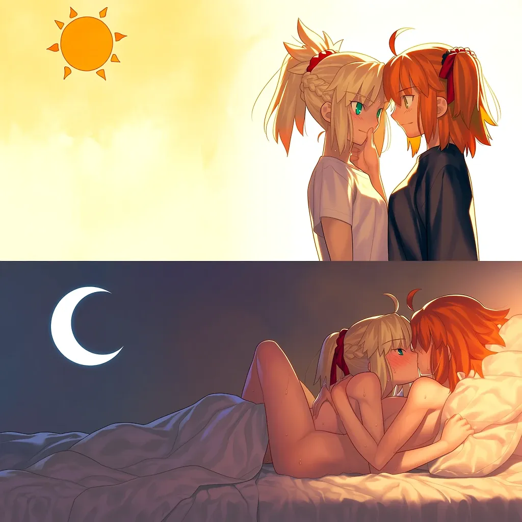 AI art "Day & Night"