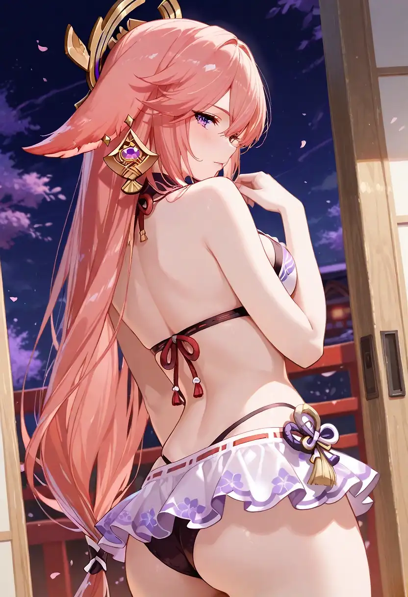 Yae Miko and raiden Shogun