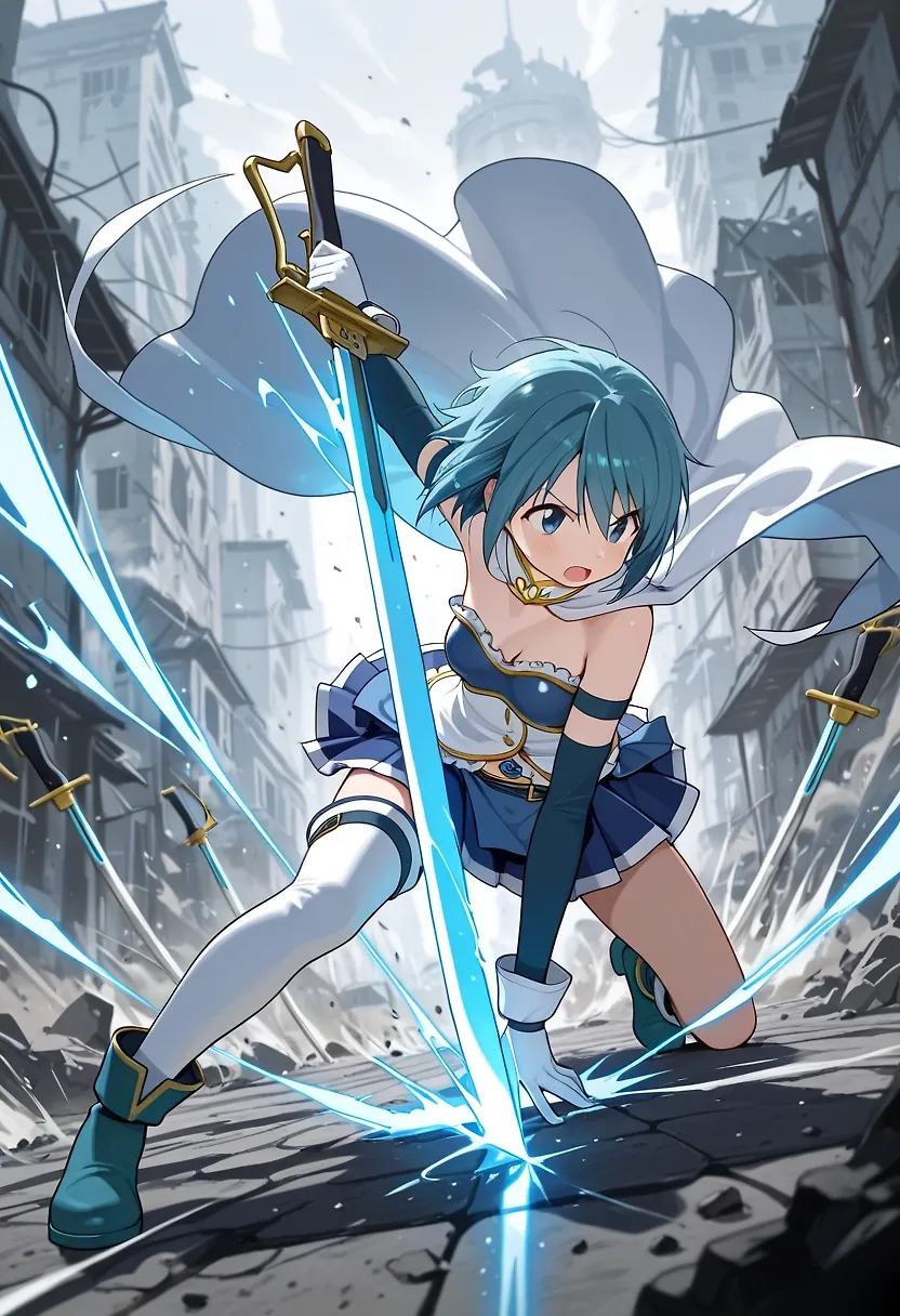 Sayaka Miki – The Blue Knight Stands in the Ruins