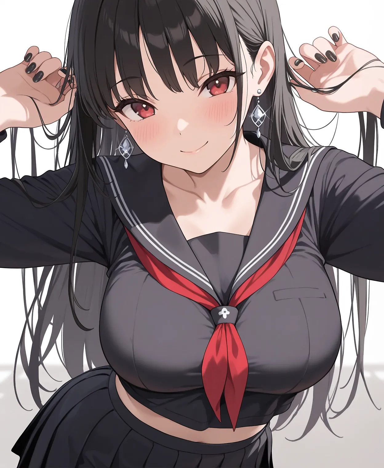 Black hair girl