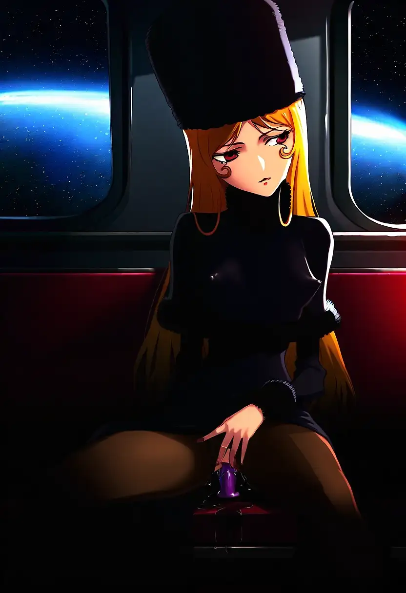 Cum aboard the Galaxy Express...