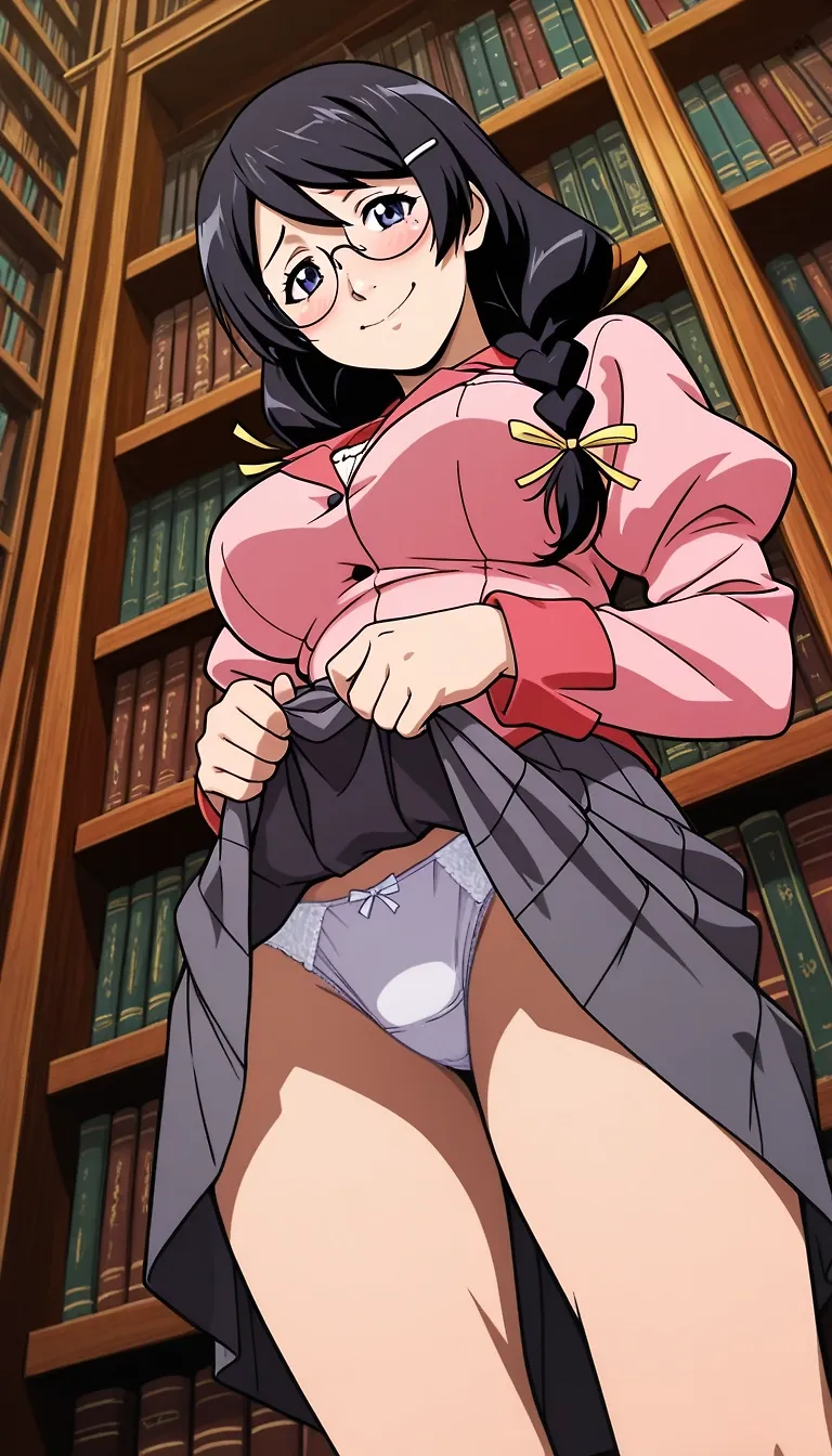 AI art "Hanekawa1"