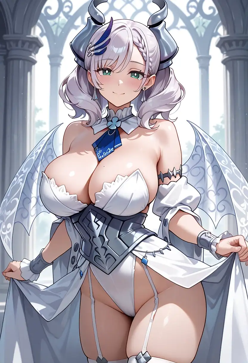 Lovely Reine of the silver castle