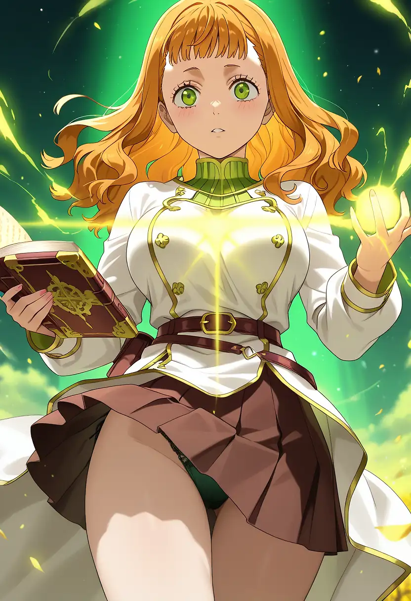 AI art 'Mimosa Vermillion'