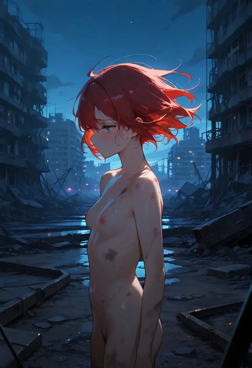 AI art "Last human on earth 2"