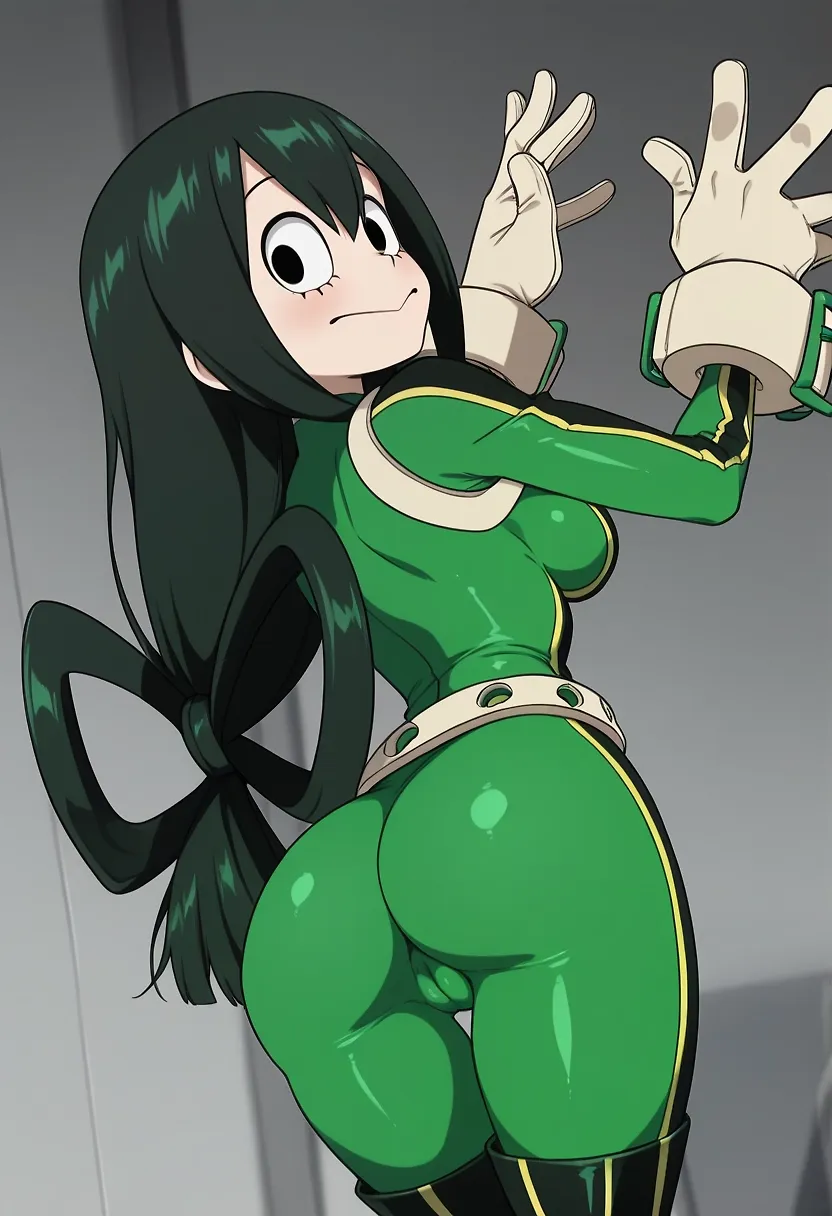 Tsuyu Asui's amazing butt
