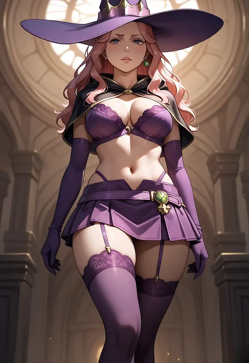 AI art "Vanessa from Black Clover"