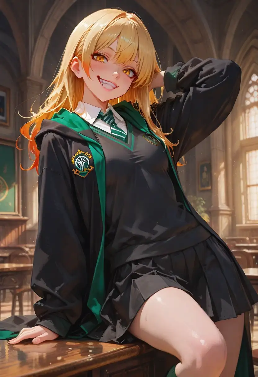 You belong to slytherin