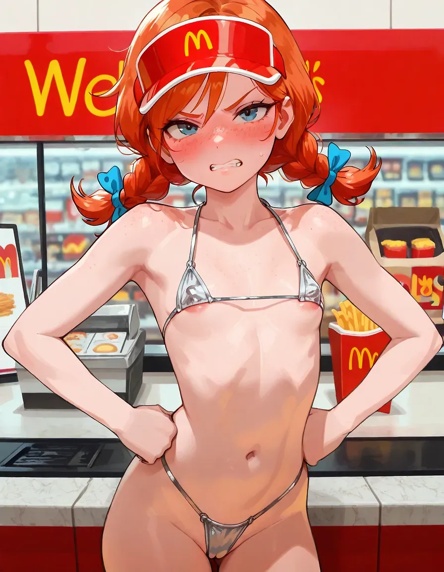 AI art ""This uniform is ridiculous!""