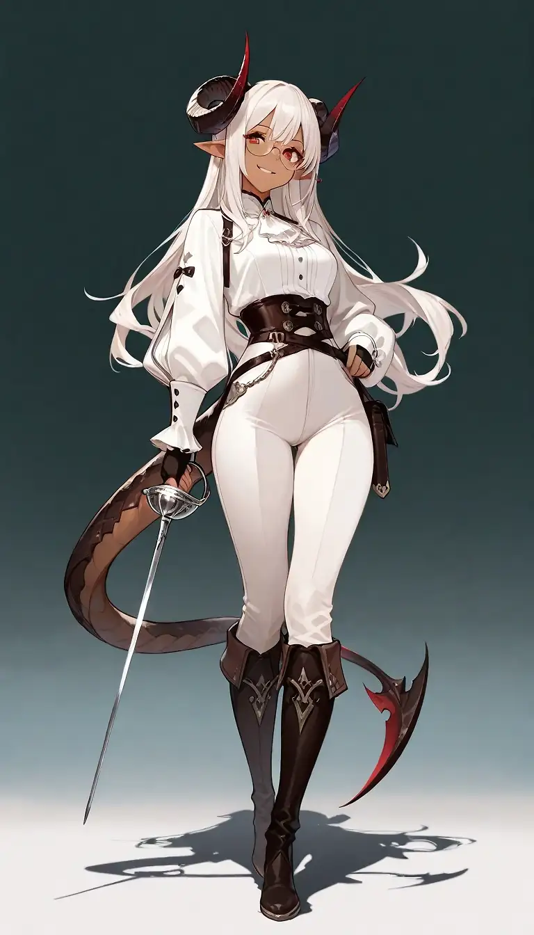 A Bard Tiefling
