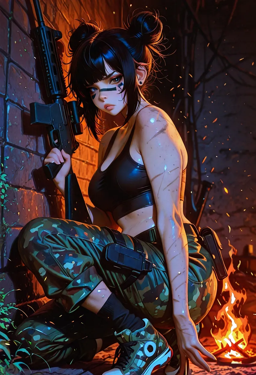 AI art "Rebellion"