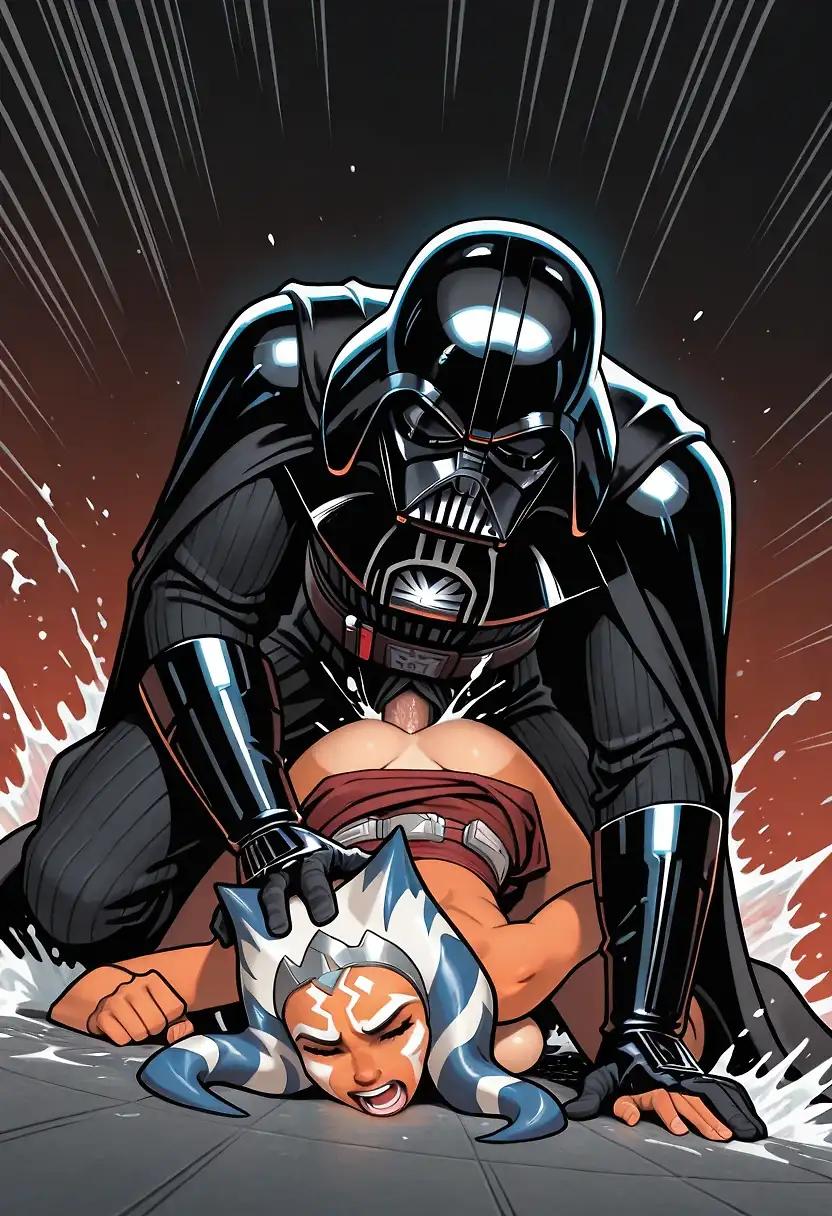 AI art 'Dark Vador and Ahsoka p2'