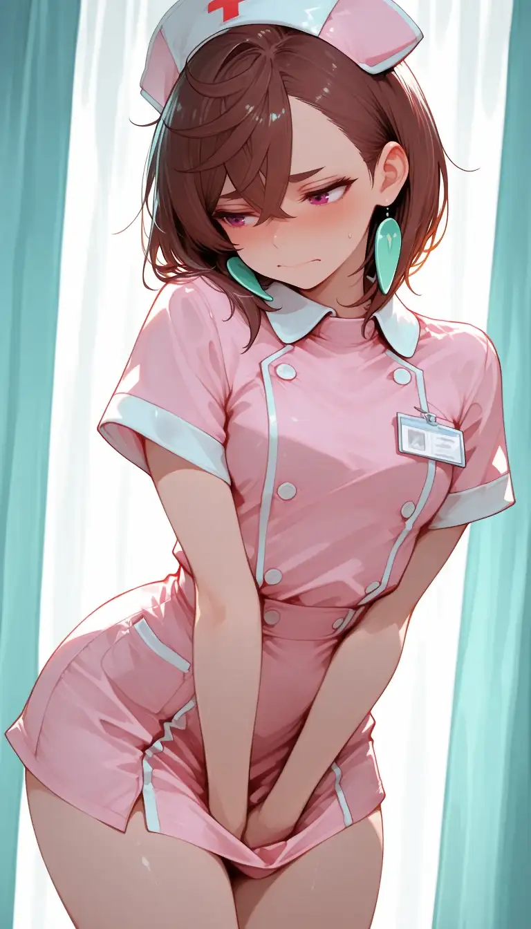 AI art 'Nurse Momo'