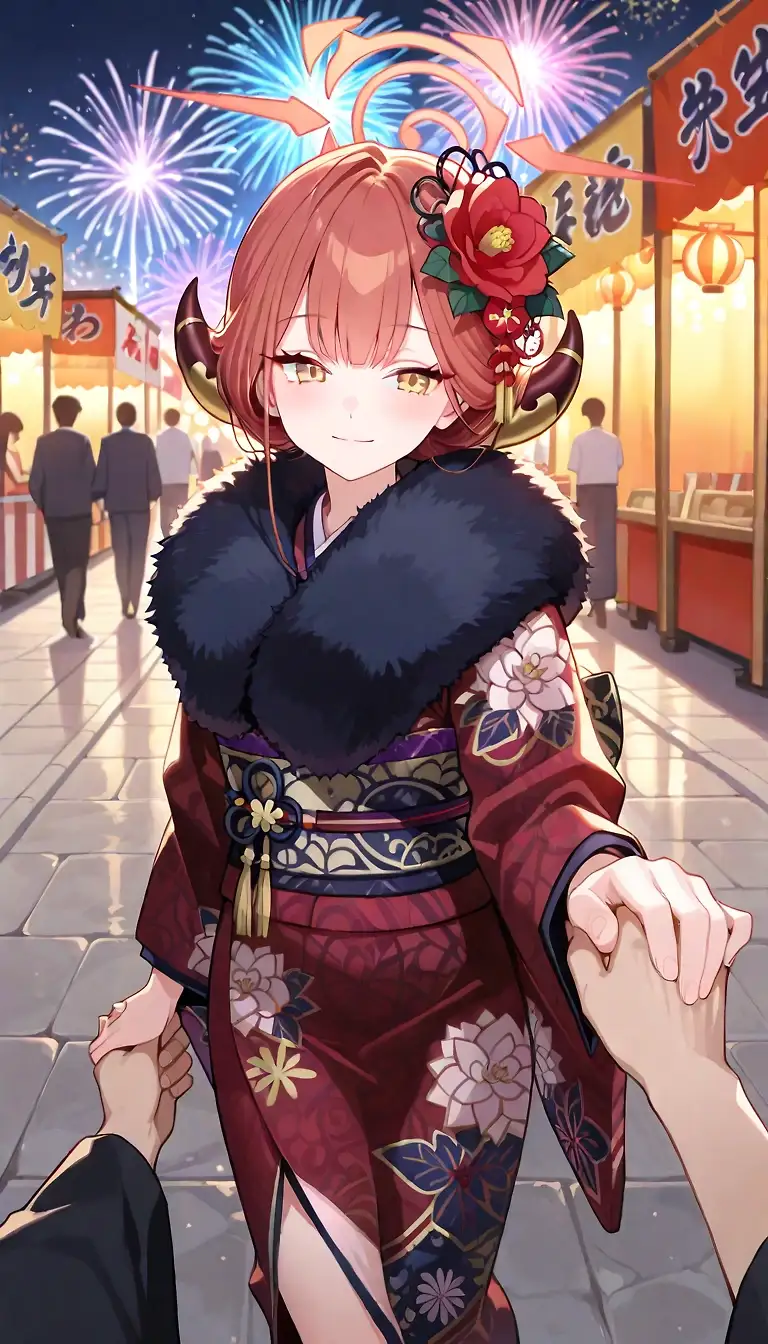 Fireworks festival with Aru