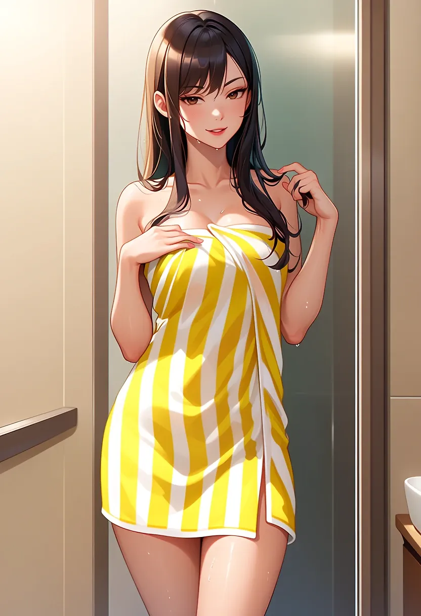 After shower
