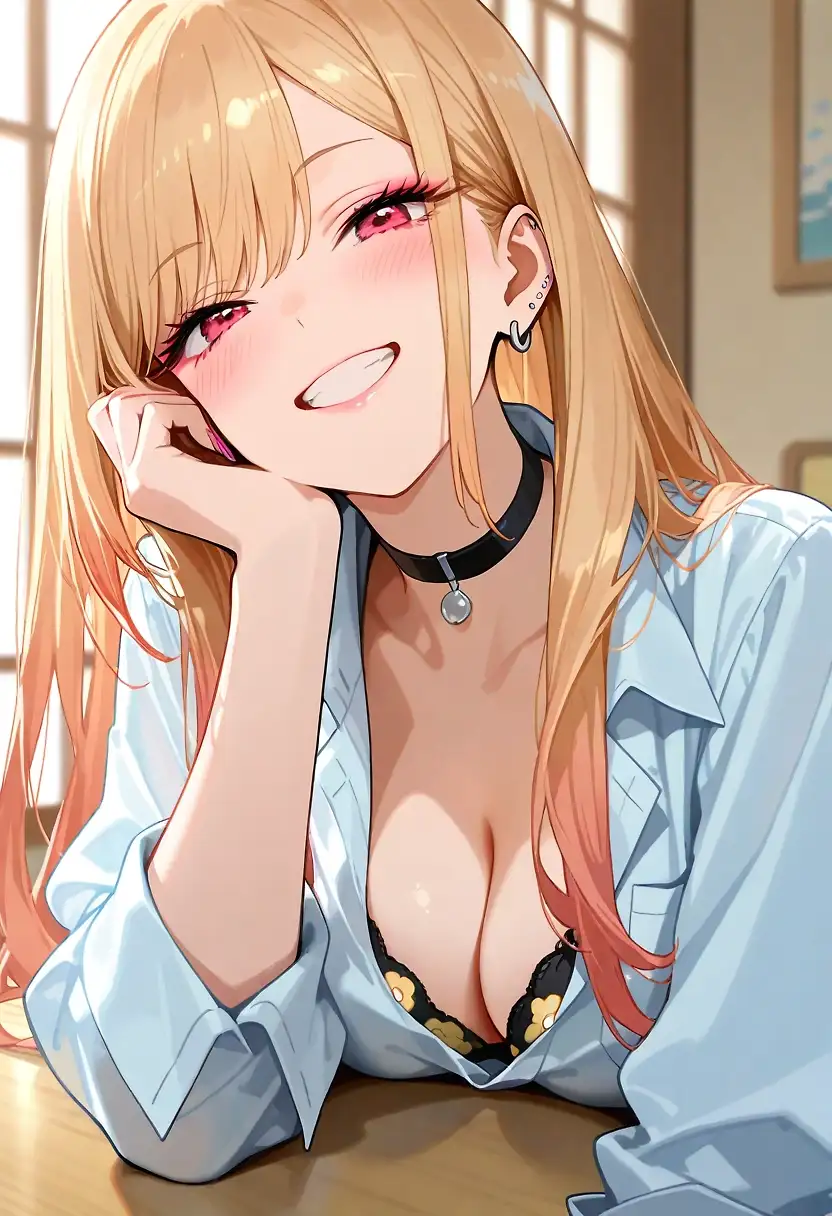 Bisque Doll - Marin's cleavage