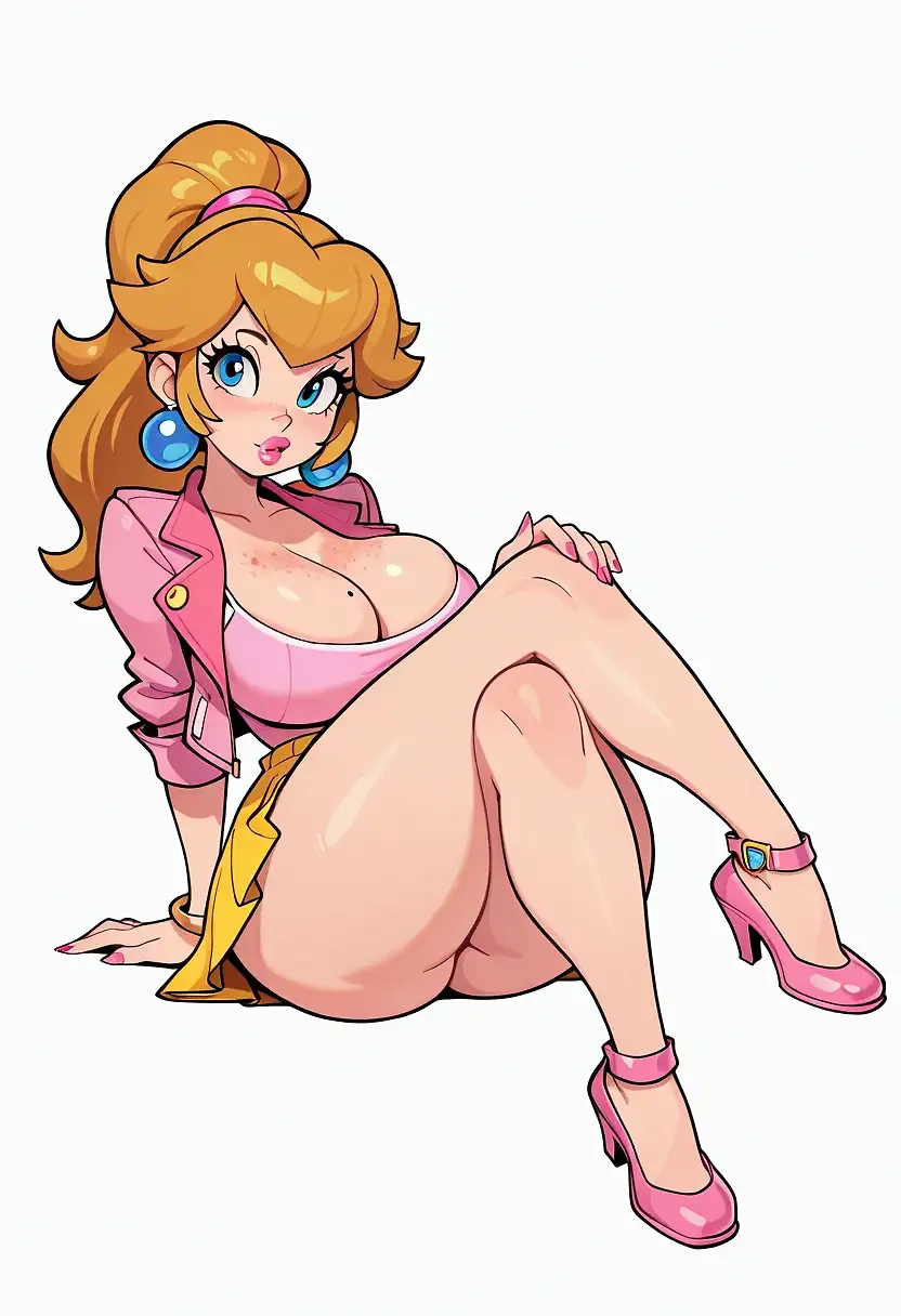 AI art "Princess Peach"