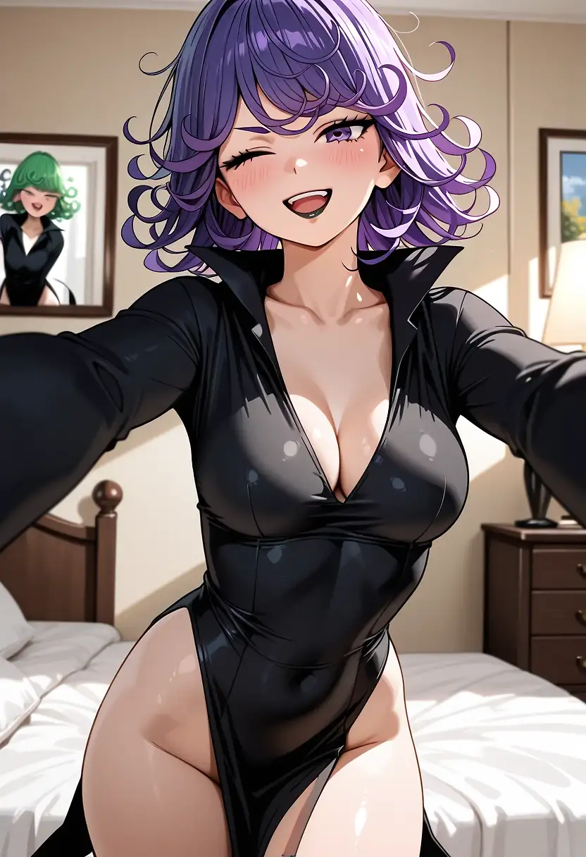 AI art 'Some More Cosplay' with user description '1# - Tatsumaki
2# - Yor Briar
3# - 2B
4# - Raven
5# - Widowmaker
6# - Harley Quinn
7# - Princess Peach
8# - Velma Dinkley
9# - Rosemon (digimon)
10# - Wonder Woman
11# - Spider-Gwen'