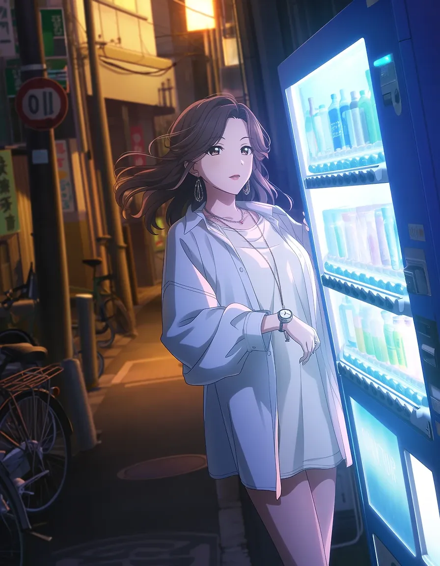 AI art "Vending machine"