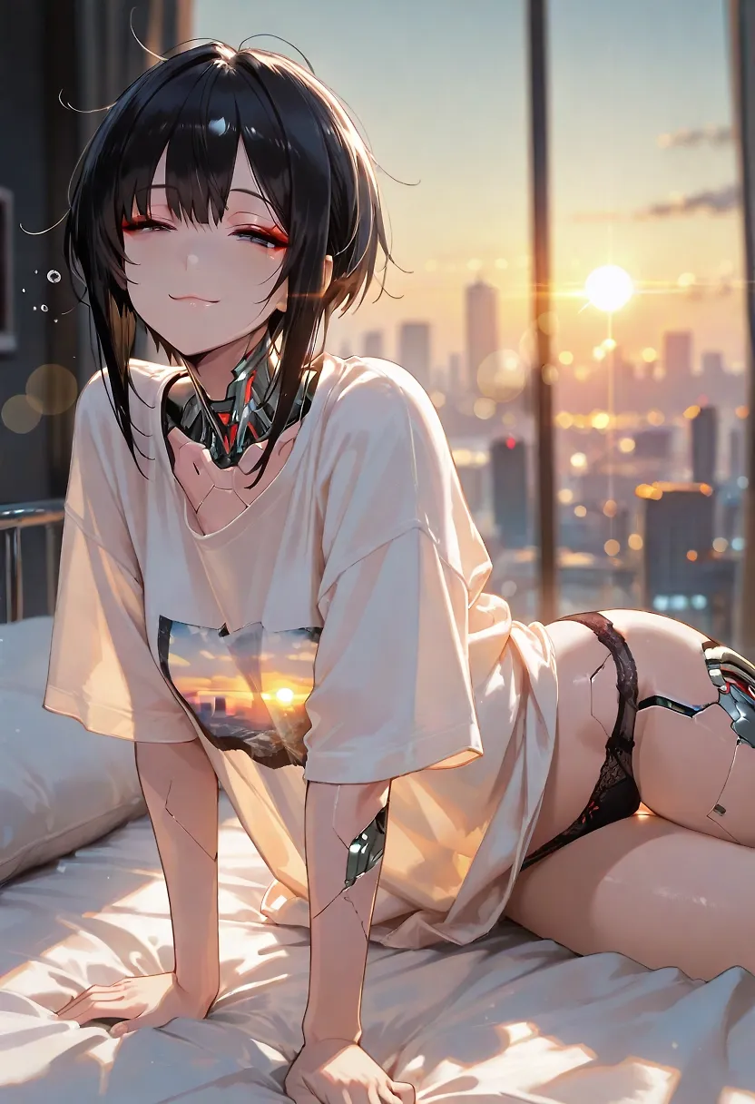 A lazy morning in Night City. Make the most of it.