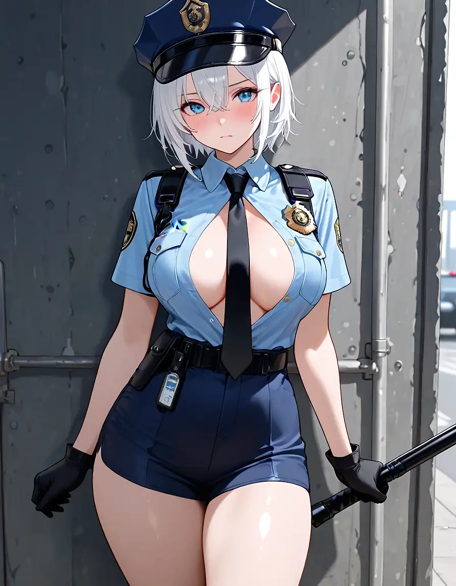 Cops are here! Cum!