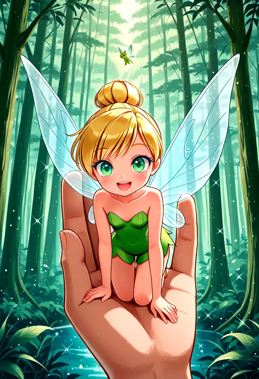 AI art "Tinker Bell is craving big dick"