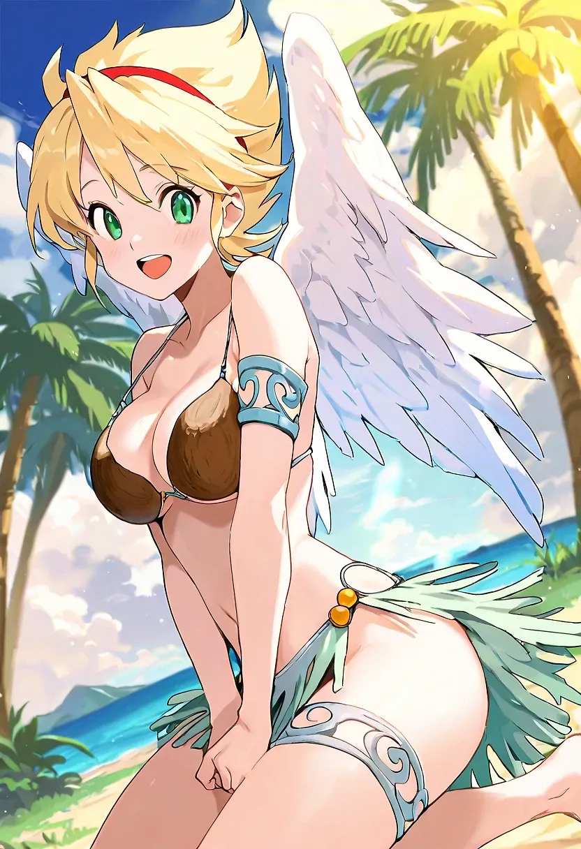 Nina's Beach Fun