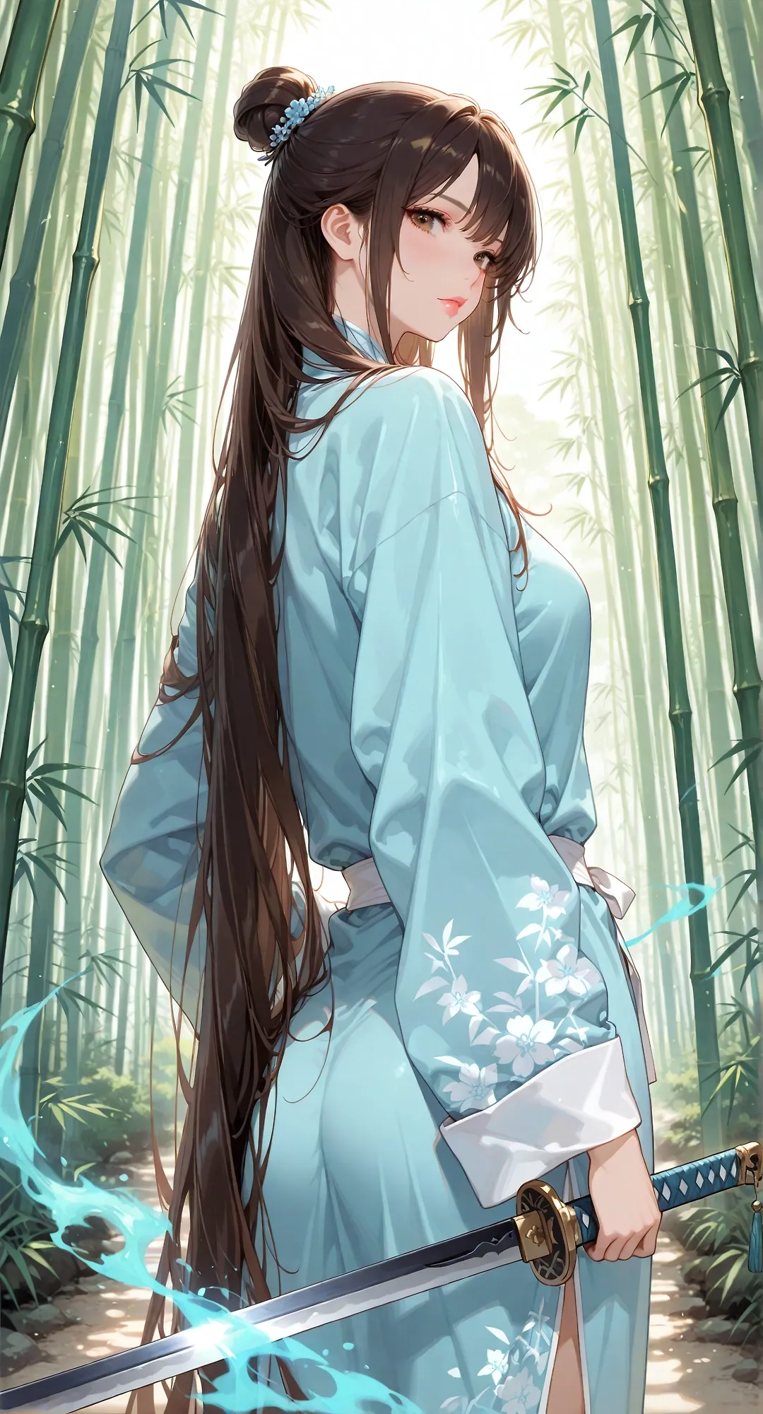 AI art "Bamboo"