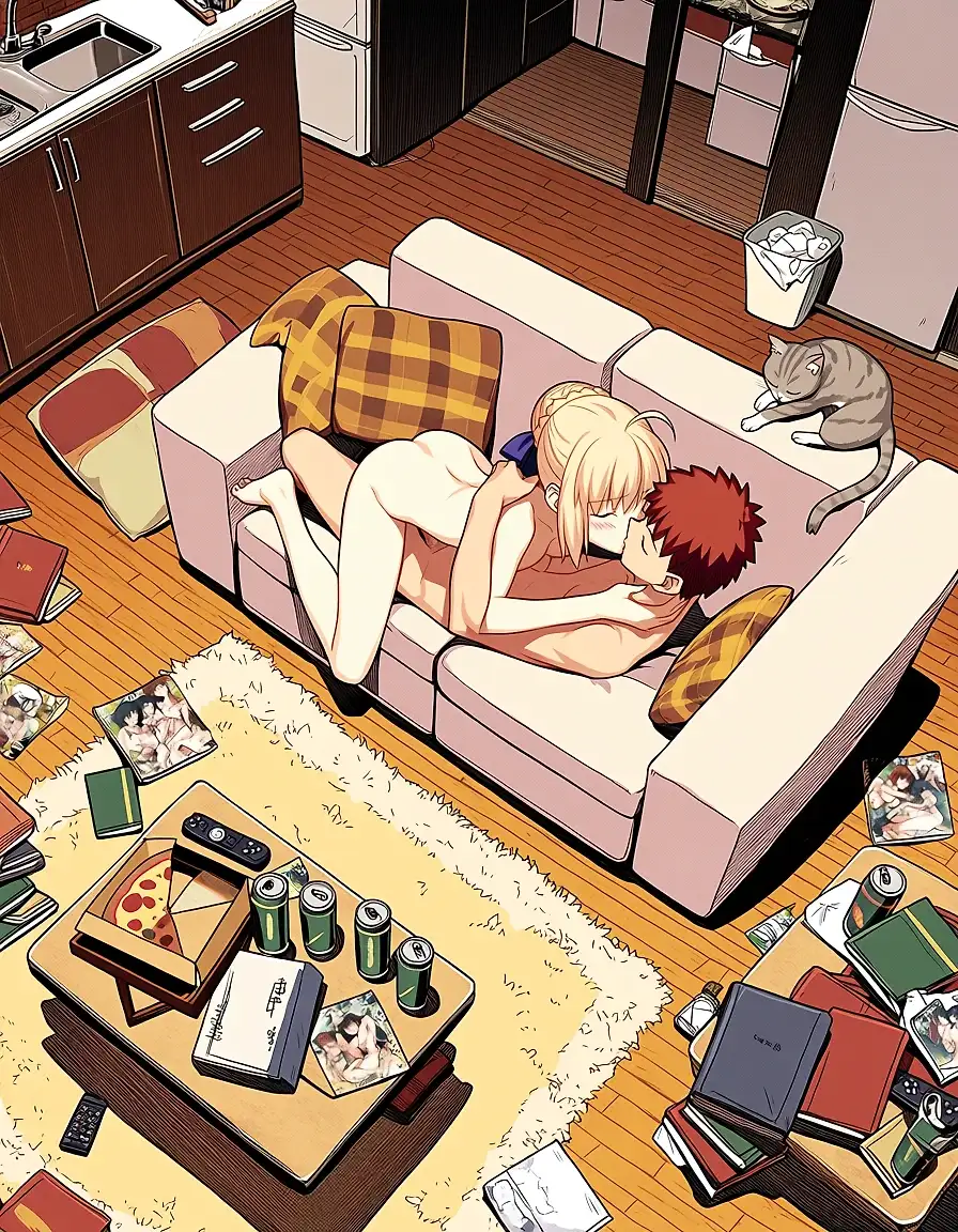 Saber x Shirou
