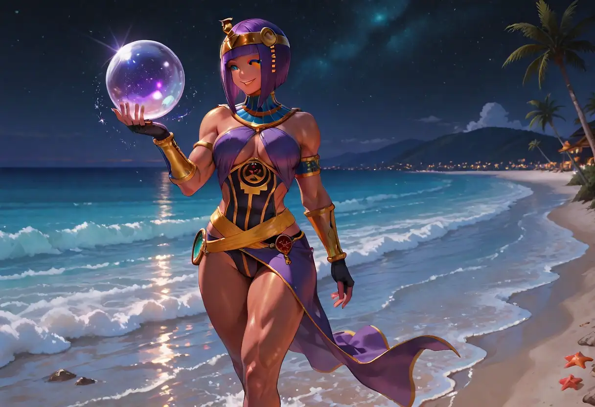 AI art "Menat's new invention : Sex Slime ep.1"