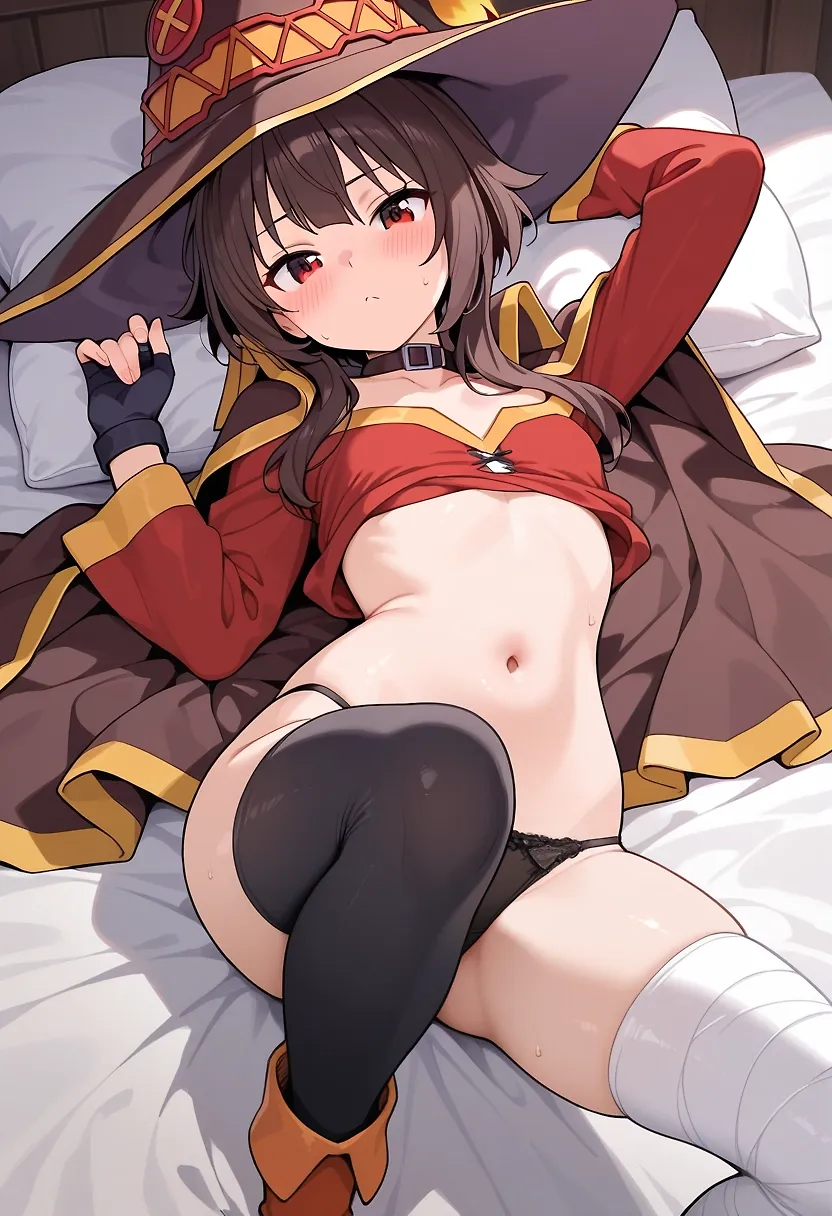 AI art "Megumin the winner"