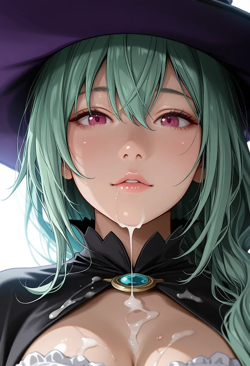 AI art "Witch closeups"