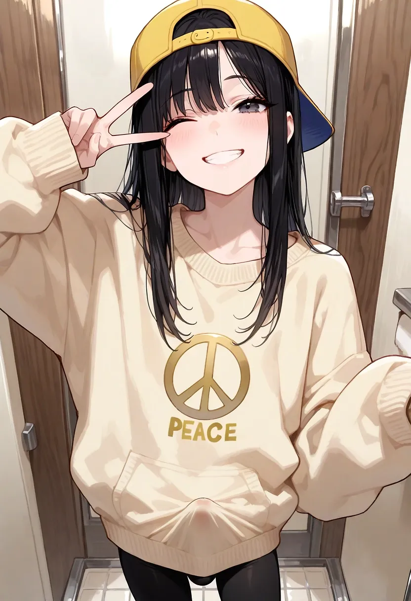 Yellow Sweater Gets Dumped In