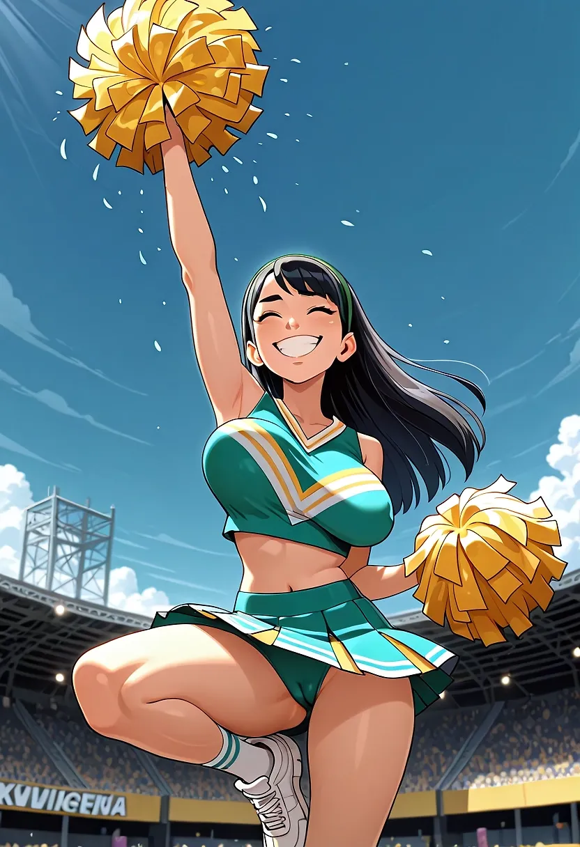 Cheering The Team
